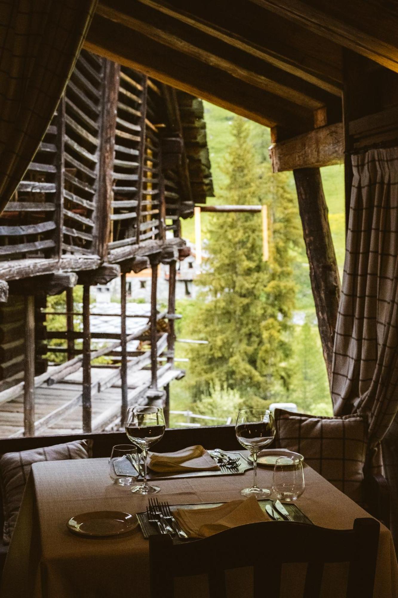Hotellerie De Mascognaz Champoluc Buitenkant foto