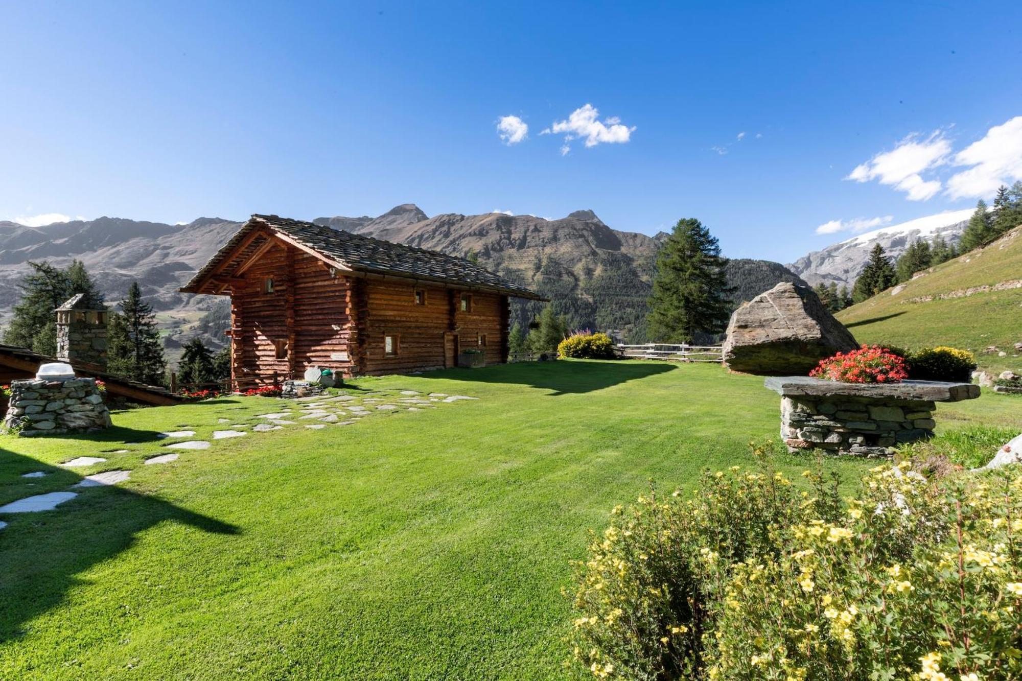 Hotellerie De Mascognaz Champoluc Buitenkant foto