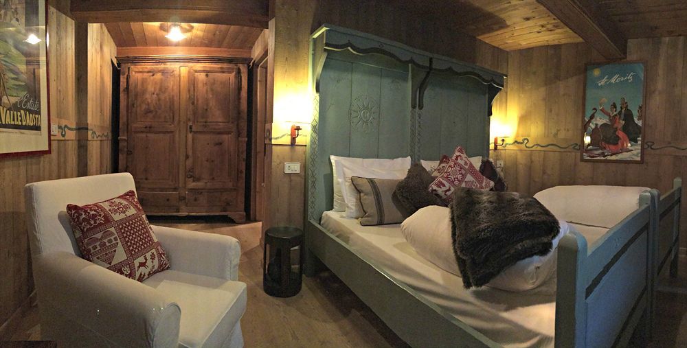 Hotellerie De Mascognaz Champoluc Buitenkant foto