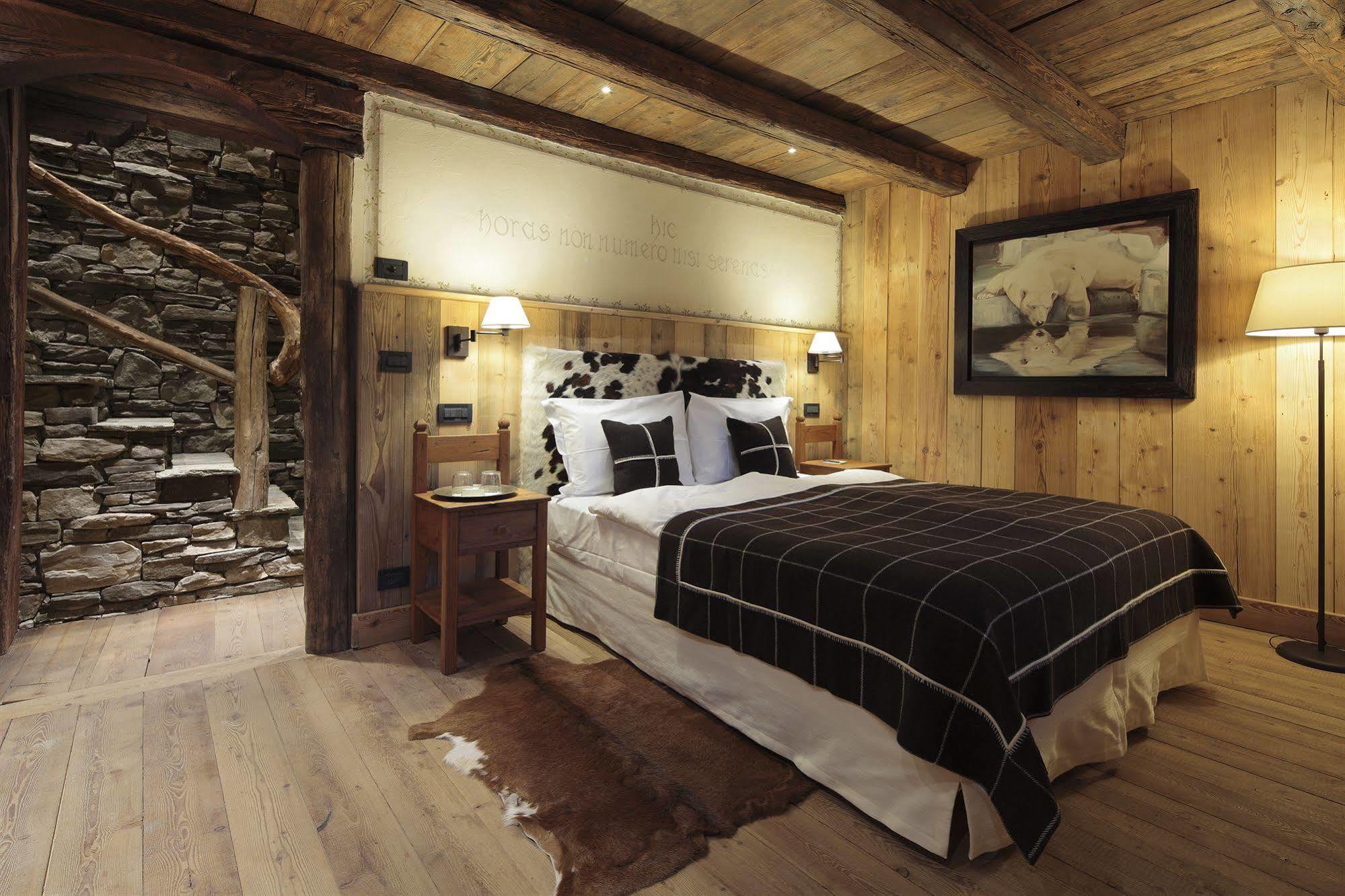 Hotellerie De Mascognaz Champoluc Buitenkant foto