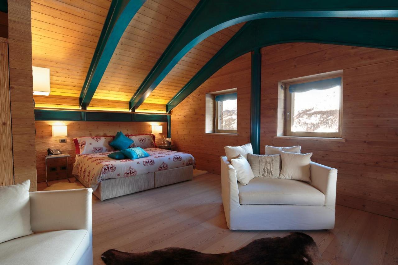 Hotellerie De Mascognaz Champoluc Buitenkant foto